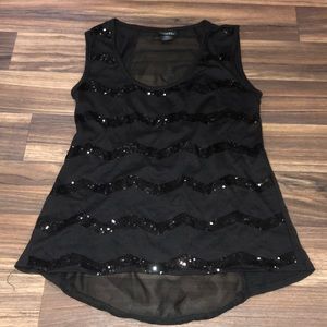 Women’s Rue 21 Black Tank Top